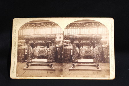 1876年，中國館立體照片